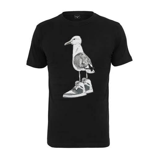 Mister Tee seagull-maglietta da uomo, 100% cotone, taglia m, colore: nero t-shirt, m