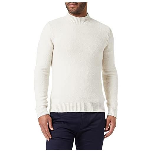 Q/S designed by 2118722 maglione lavorato a maglia, bianco, xs uomo