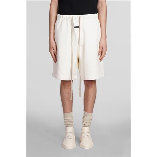 Fear of God shorts in cotone beige