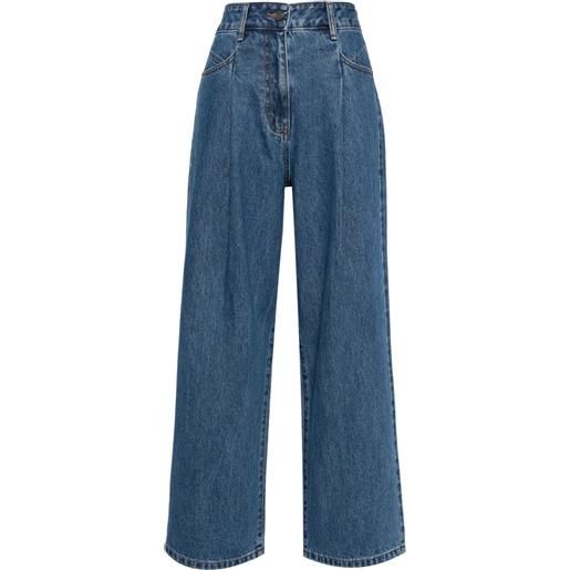 STUDIO TOMBOY jeans a gamba ampia - blu