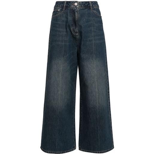 STUDIO TOMBOY jeans a gamba ampia - blu