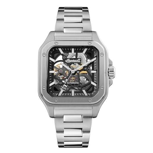 Ingersoll the ollie i14501-orologio da uomo analogico, automatico, con cinturino in acciaio inossidabile i14501