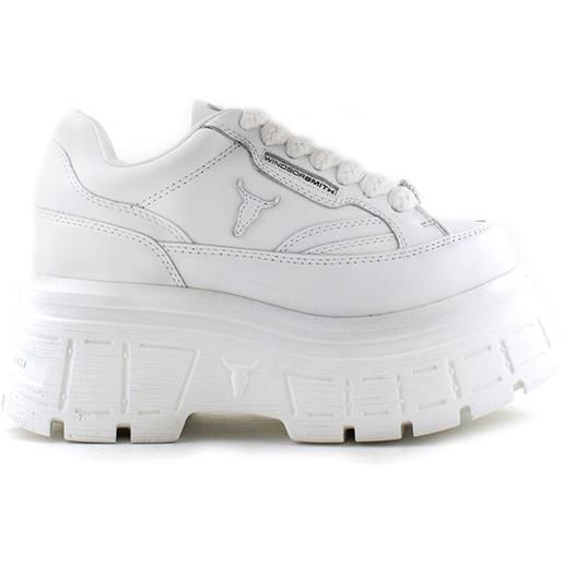Windsor Smith sneaker bianca swerve con platform Windsor Smith 37 / bianco