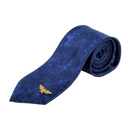 AAA Merchandise warhammer 40.000: imperium - set cravatta e spilla, blu, taglia unica