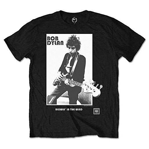 Rock Off bob dylan blowing in the wind ufficiale uomo maglietta unisex (xx-large)