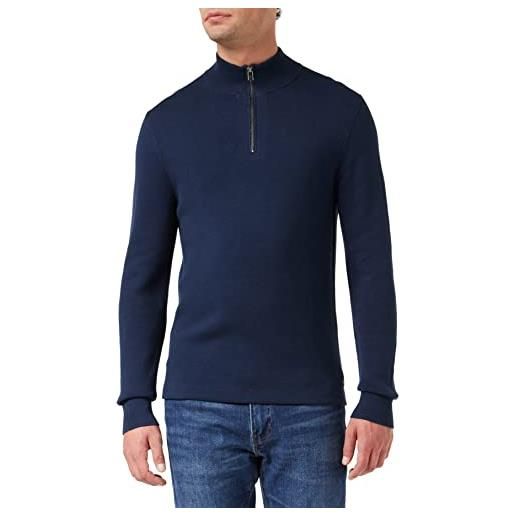Dockers 1/4 zip sweater regular navy blazer xxl