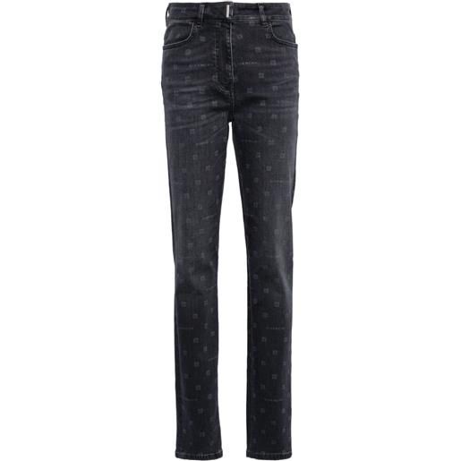 Givenchy high-rise skinny jeans - nero