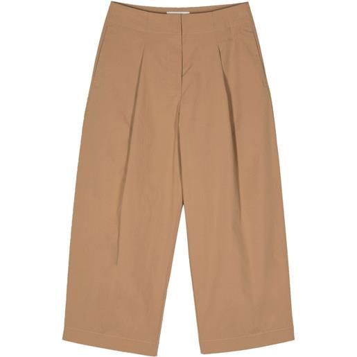 Studio Nicholson dordoni high-waisted trousers - marrone
