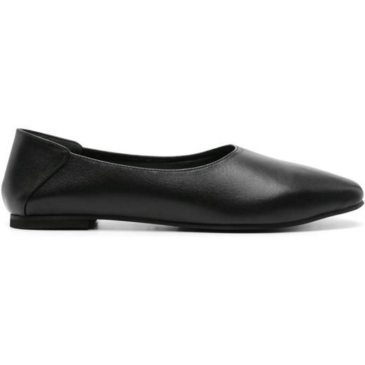 Manu Atelier manu leather ballerina shoes - nero