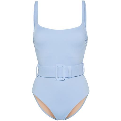 Evarae cassandra belted swimsuit - blu