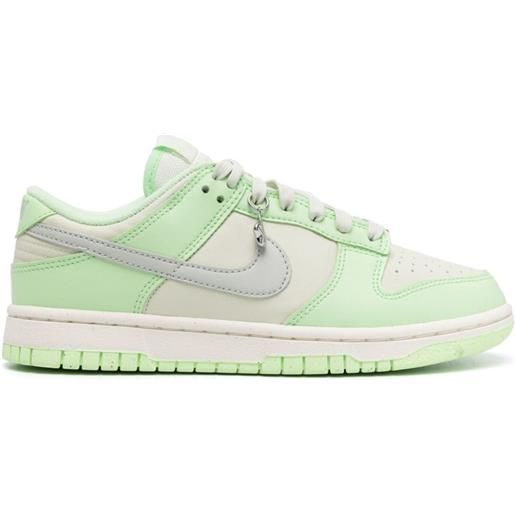 Nike dunk panelled sneakers - verde