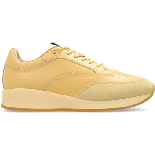 Jacquemus sneakers con inserti - giallo
