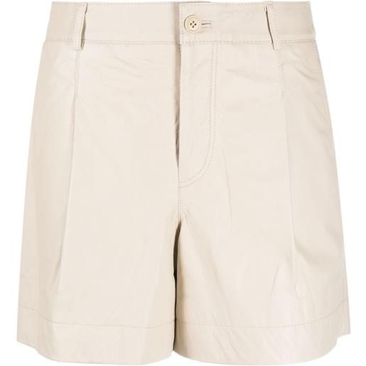 P.A.R.O.S.H. shorts con pieghe - marrone