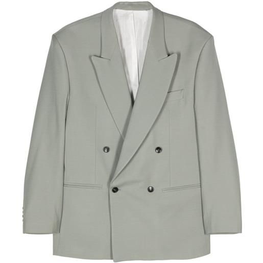 CANAKU double-breasted blazer - verde