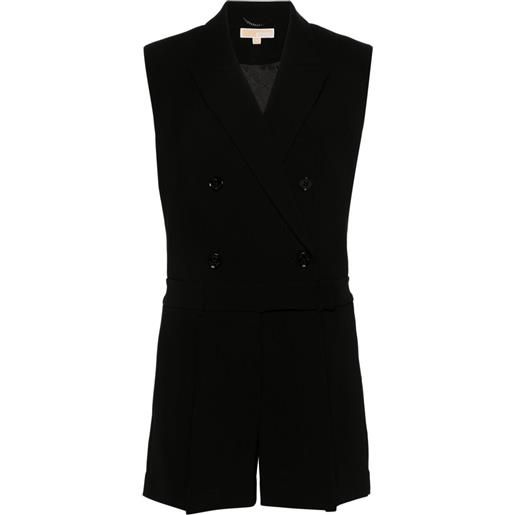 Michael Michael Kors double-breasted playsuit - nero
