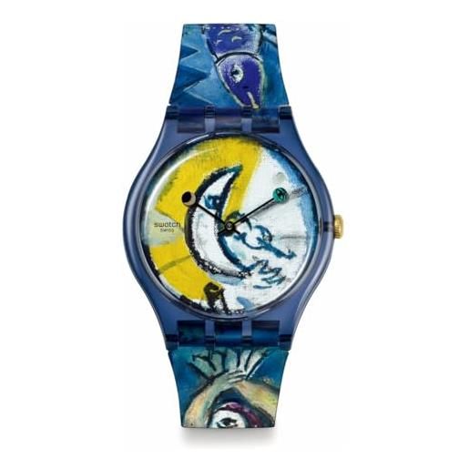 Swatch chagall's blue circus suoz365