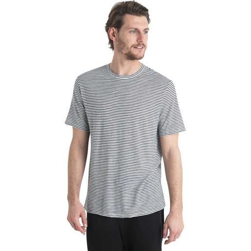 Icebreaker merino linen short sleeve t-shirt grigio 2xl uomo