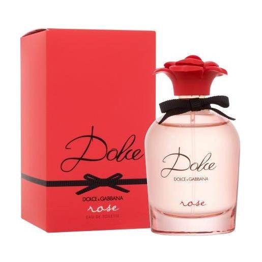 Dolce&Gabbana dolce rose 75 ml eau de toilette per donna
