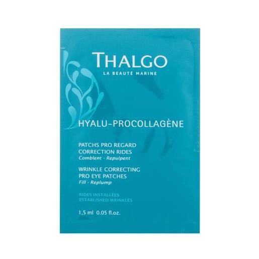 Thalgo hyalu-procollagéne wrinkle correcting pro eye patches 8 paia di fasce per occhi antirughe 8 pz per donna