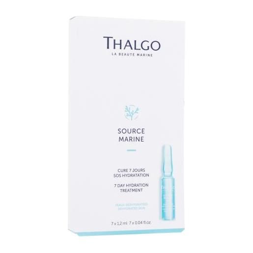 Thalgo source marine 7 day hydration treatment trattamento sos di 7 giorni per pelli molto disidratate 8.4 ml per donna