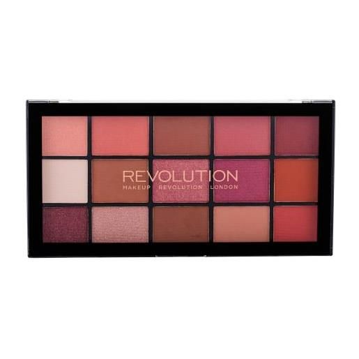 Makeup Revolution London re-loaded palette di ombretti, 15 colori 16.5 g tonalità newtrals 2