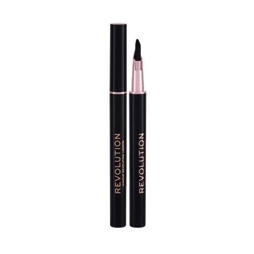 Makeup Revolution London flick and go eyeliner liner con punta fissa 1.2 ml tonalità black