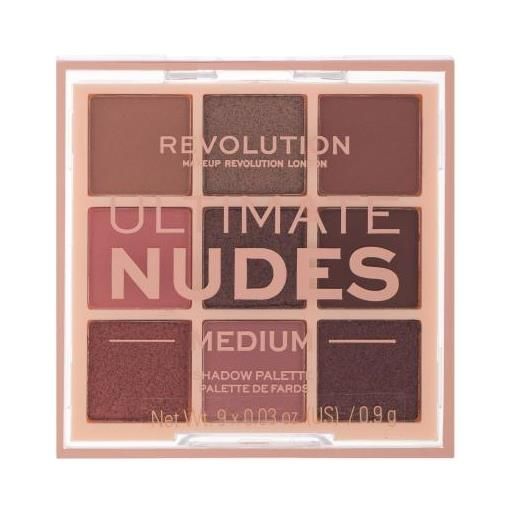 Makeup Revolution London ultimate nudes palette di ombretti 8.1 g tonalità medium