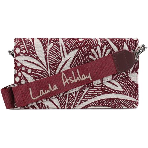 Laura Ashley borsa donna Laura Ashley creston-flower-claret-red grigio 24 x 13 x 3 cm