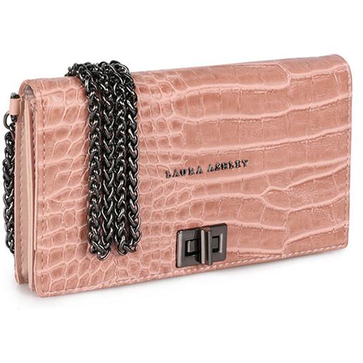 Laura Ashley borsa donna Laura Ashley duthie-croco-powder rosa 19 x 11 x 3 cm