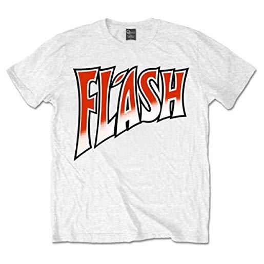 Tee Shack queen freddie mercury flash gordon logo ufficiale uomo maglietta unisex (xx-large)
