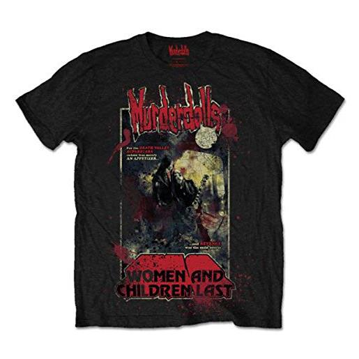 Rock Off murderdolls 80s horror poster ufficiale uomo maglietta unisex (x-large)