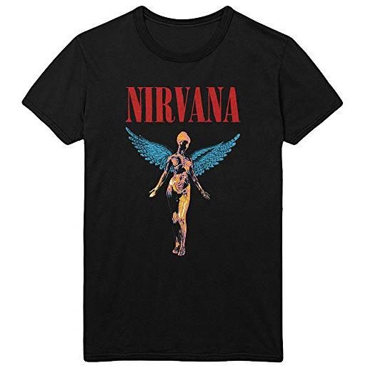 Rock Off nirvana angelic ufficiale uomo maglietta unisex (small)