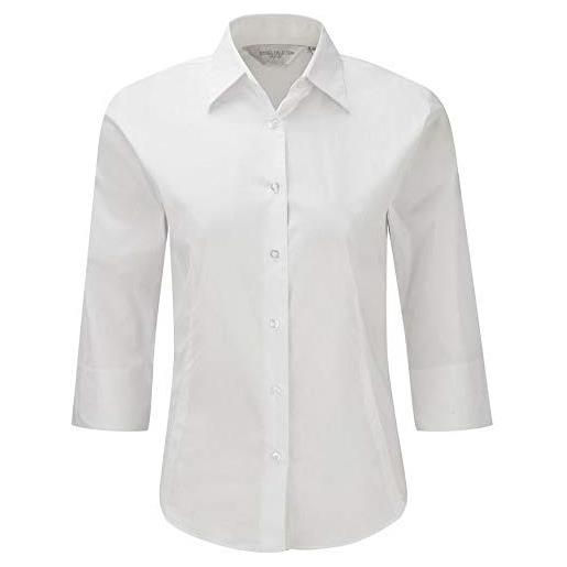 RUSSELL - camicia maniche tre quarti - donna (m) (bianco)