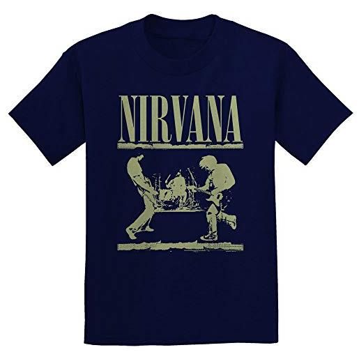 Rock Off nirvana stage ufficiale uomo maglietta unisex (small)