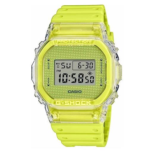 Casio orologio digitale al quarzo uomo con cinturino in plastica dw-5600gl-9er