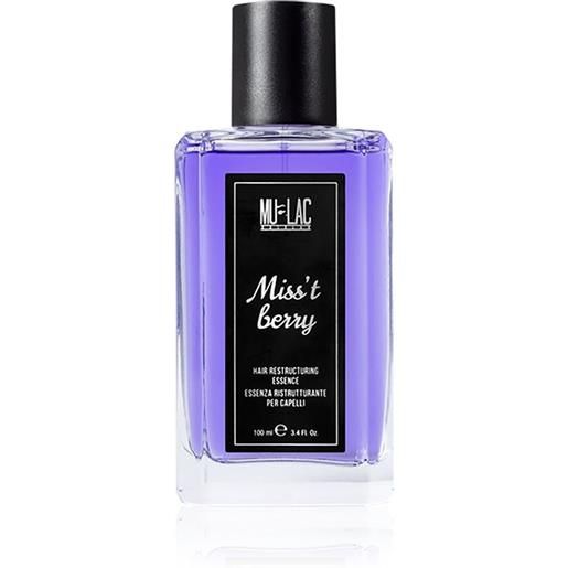 MULAC haircare styling - miss't berry essenza ristrutturante 100 ml