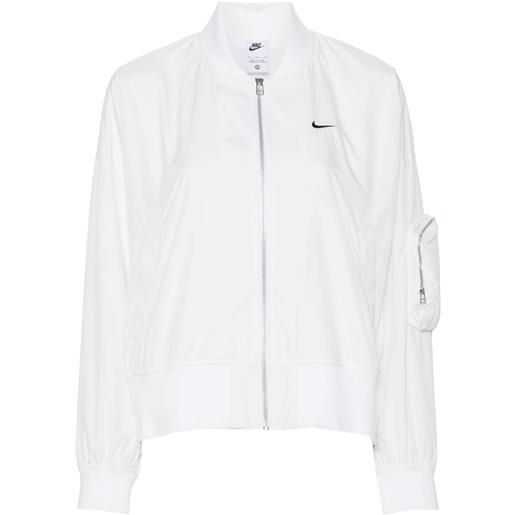 Nike essential bomber jacket - bianco