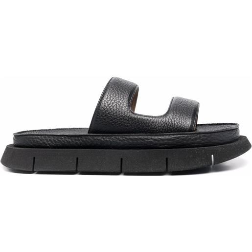 Marsèll sandali in pelle - nero