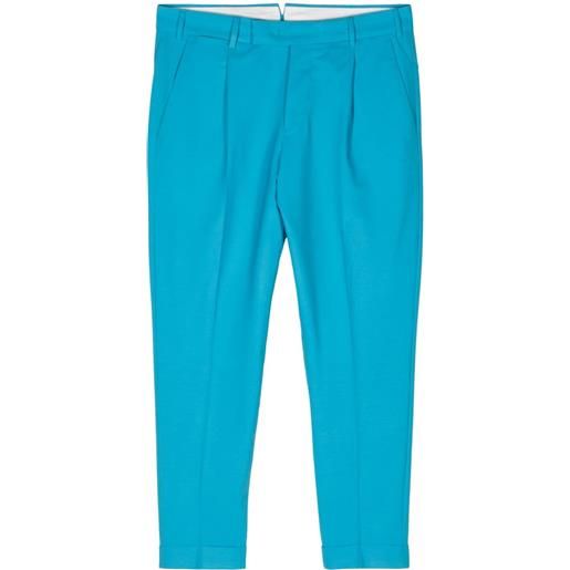 PT Torino mid-rise tailored trousers - blu