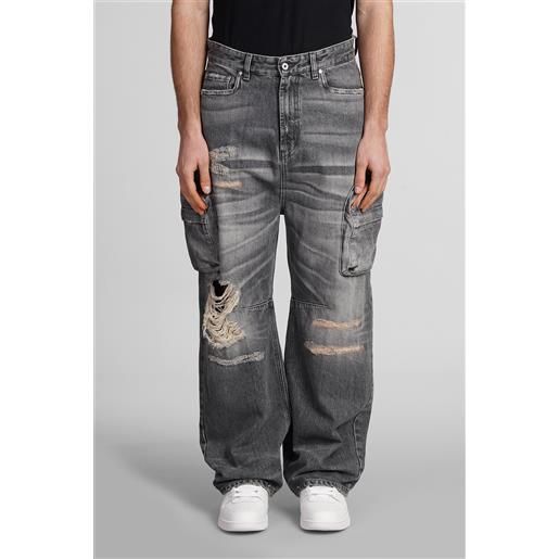 PDF jeans in cotone nero