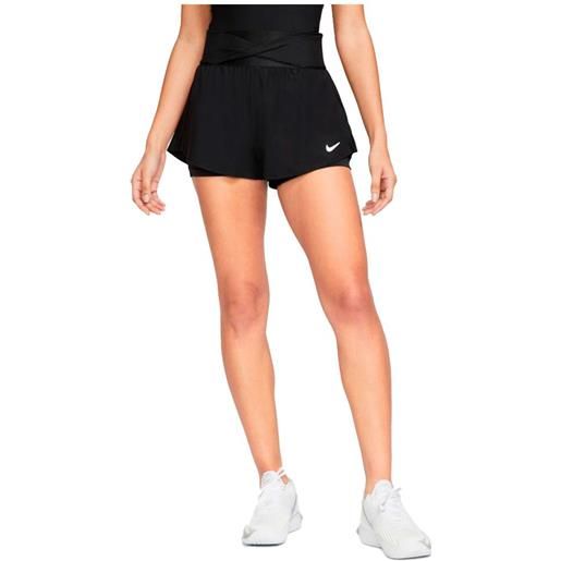 Nike dri fit advantage shorts nero l donna