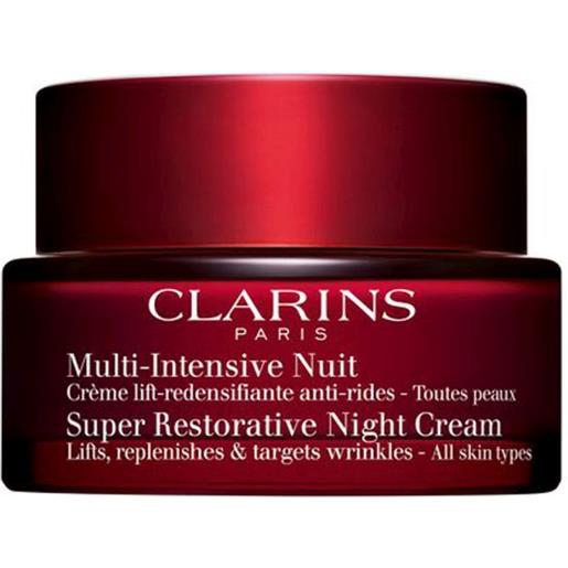 CLARINS multi-intensive crema antietà notte tutti i tipi di pelle50 ml