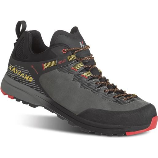 KAYLAND grimpeur gtx grey-yellow scarpe trekking uomo tech approach con intersuola moulded eva bi-color