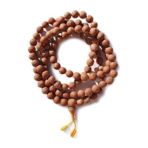 BUDDHAFIGUREN/Billy Held buddhafiguren mala collana buddista - perle di semi dell'albero di bodhi larghe 13mm