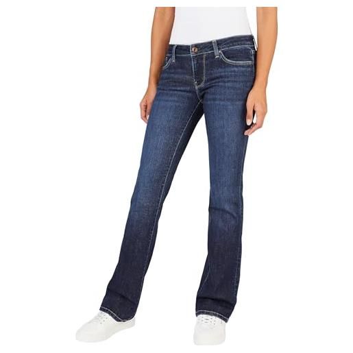 Pepe Jeans piccadilly, jeans donna, blu (denim-cs7), 26w / 30l