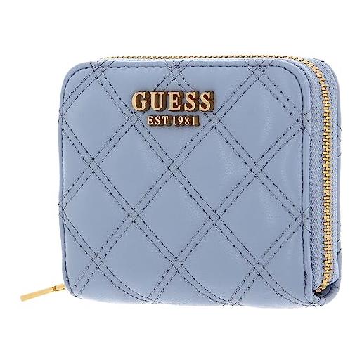 GUESS giully slg small zip around wallet wisteria