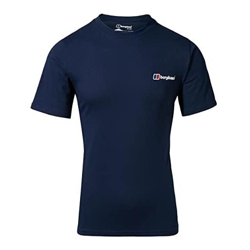 Berghaus t-shirt da uomo con logo classico anteriore e posteriore