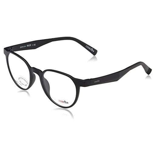 rh+ rh479c01 occhiali, black, 50/21/145 da uomo, nero