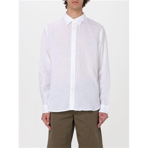 Woolrich camicia woolrich uomo colore bianco