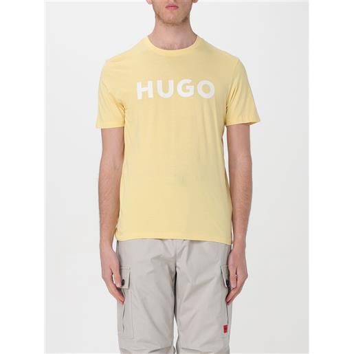 Hugo t-shirt hugo uomo colore giallo